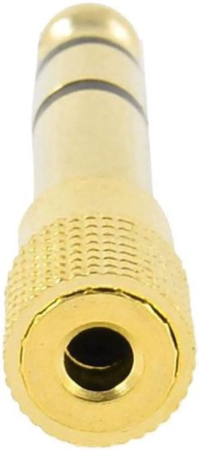 Alt view image 2 of 4 - 8pcs 6.35mm Male to 3.5mm Female M/F Stereo Socket Audio Plug Adapter Coupler