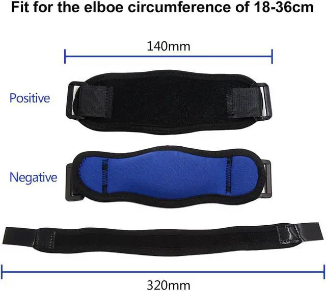 Alt view image 7 of 7 - APTOCO Authorized Sports Tennis Forearm Elbow Brace Support Band w/ Compression Pad