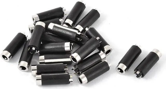 Main image of 20pcs 4 Poles 3.5mm Female Socket Earphone Headphone Audio Stereo Jack Coupler