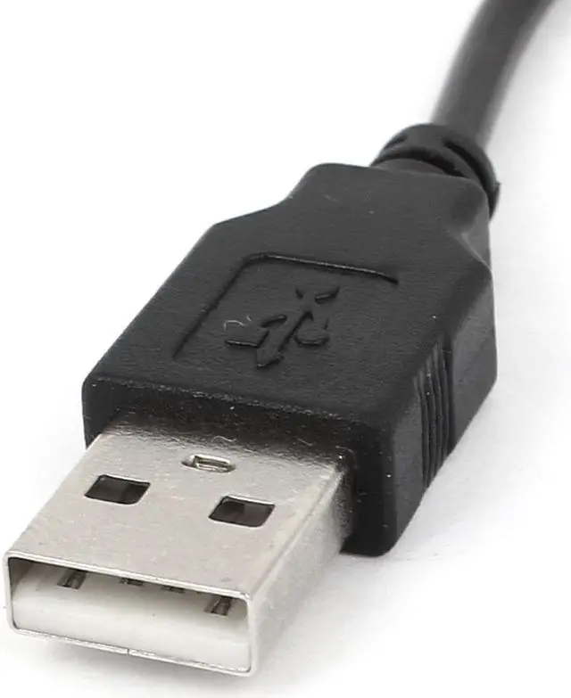 Alt view image 2 of 4 - Unique Bargains 41cm USB Male to 2.5mm DC Female Cable + Mini USB to DC Plug Adapter 2 Sets