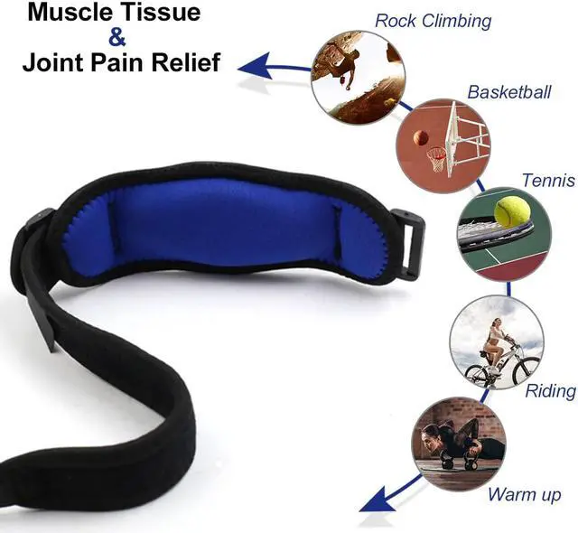 Alt view image 5 of 7 - APTOCO Authorized Sports Tennis Forearm Elbow Brace Support Band w/ Compression Pad