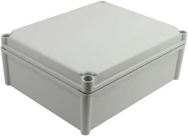 Alt view image 2 of 5 - 340mmx280mmx130mm Waterproof Junction Box DIY Terminal Connecting Box Gray