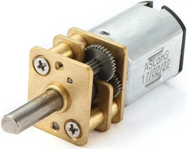 Alt view image 4 of 6 - DC 3V 50RPM Micro Gear Box Speed Reduction Motor Electric Geared Motor
