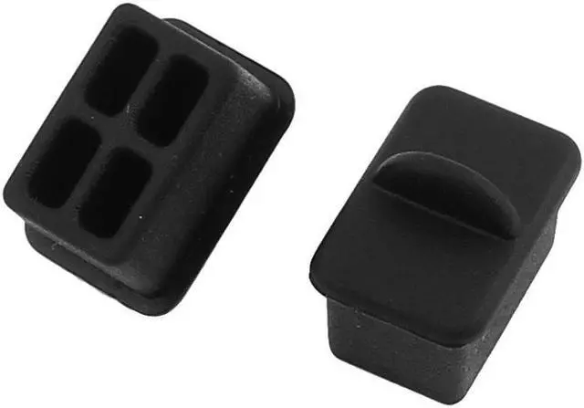 Alt view image 2 of 2 - 20Pcs SFP-A Black Silicone Anti-dust Stopper/Plug for Protect Data Port