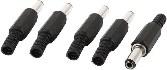 Main image of Unique Bargains 5 Pieces 5.5x2.5x14mm DC Plug Power Charger Cable Adapter Connectors Replacement