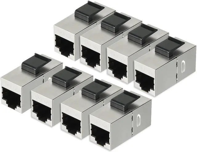 Main image of Unique Bargains Replacement RJ11 6P4C Plug Telephone Phone Cable Cord Connectors 60 Pcs
