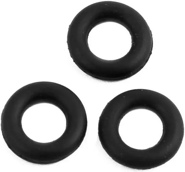 Alt view image 2 of 2 - 100Pcs 8mm x 1.9mm Black Flexible Nitrile Rubber O Ring Oil Seal Washer Grommets