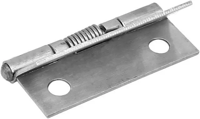 Alt view image 2 of 2 - Door Case 304 Stainless Steel Self Closing Spring Loaded Butt Hinge 1.5 Inch