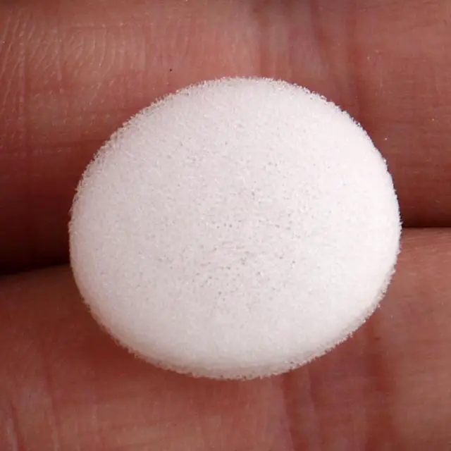 Alt view image 3 of 3 - Sponge Earphone Headset Earbud Covers Cushions Pad Protector White 10 Pcs