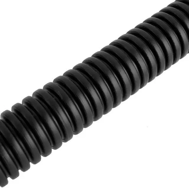 Alt view image 2 of 3 - Unique Bargains 20mm OD Protective Spiral Conduit Corrugated Tube Tubing Hose Black 6.2M 20.3Ft