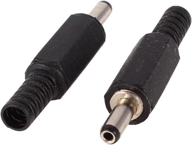 Main image of Unique Bargains 2 x DC Power 3.4mm x 1.3mm Male Plug Connector Socket Adapter Replacements