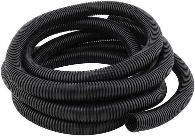 Main image of Nylon Corrugated Tube Conduit Bellows Pipe Hose Wire 4M Long 28mm Outer Dia