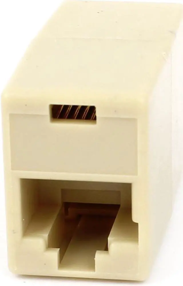 Alt view image 2 of 2 - Unique Bargains RJ45 8P8C F-F Cat 5 Shielded Inline Ethernet Network Modular Couplers Adapter