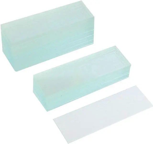 Main image of Blank Microscope Glass Slides 1"x3" 50Pcs Cover Slips