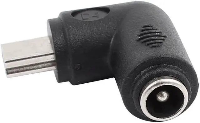 Alt view image 2 of 2 - DC 5.5 x 2.1 mm Jack To Mini USB 5Pin Male Right Angle Male Power Adapter