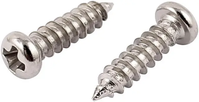 Alt view image 2 of 2 - 50pcs M2.5 x 10mm Stainless Steel Cross pan Head Self Tapping Screws Bolts