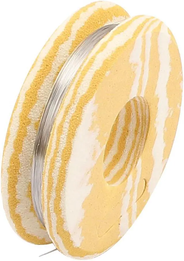 Alt view image 2 of 2 - Unique Bargains 10M 32.8ft 0.06mm 42AWG Cable Nichrome Heater Wire for Heating Elements