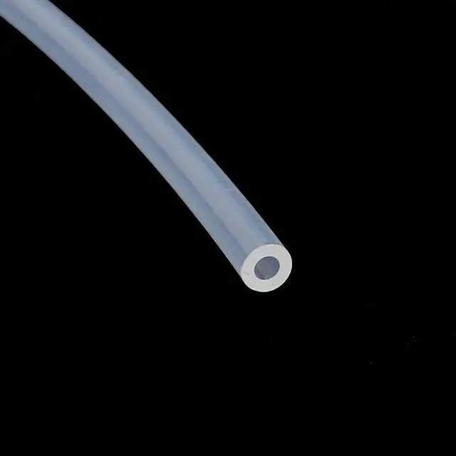Alt view image 2 of 2 - 2mmx4mm PTFE Transparent Tubing Tube Pipe 1 Meter 3.3Ft for 3D Printer RepRap