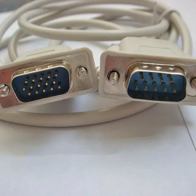 Alt view image 5 of 5 - Unique Bargains 1.4M VGA HD15 15 Pin Male to DB9 9 Pin RS232 Male Adapter Cable Lead Converter