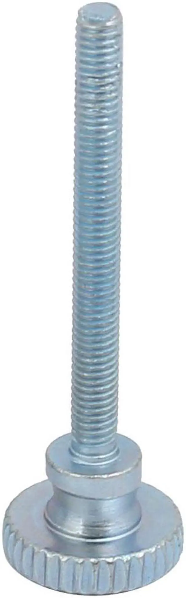 Alt view image 2 of 3 - Unique Bargains M3x30mm Carbon Steel Flat Knurled Head Fully Threaded Thumb Screw Bolt 15pcs
