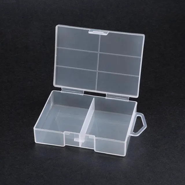 Alt view image 3 of 4 - Unique Bargains Clear Plastic Case Holder Storage Box Container for 24 x AAA Battey
