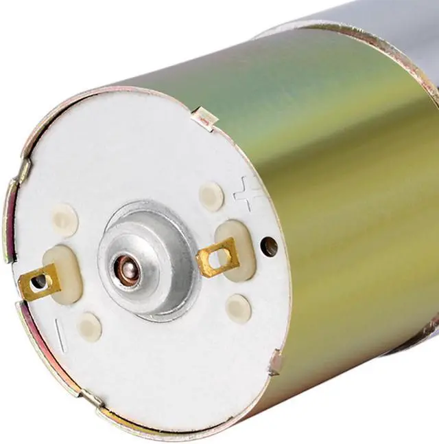 Alt view image 4 of 4 - 12V DC 5 RPM Gear Motor High Torque Electric Reduction Gearbox Eccentric Output Shaft
