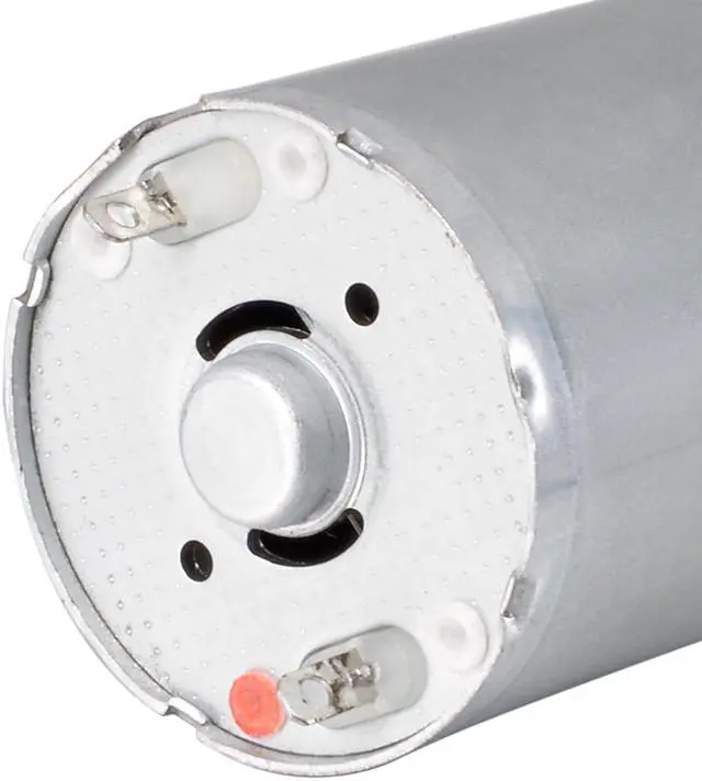 Alt view image 4 of 5 - 12V DC 100 RPM Gear Motor High Torque Electric Reduction Gearbox Centric Output D Shaft