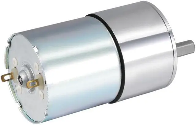 Alt view image 3 of 4 - 24V DC 200 RPM Gear Motor High Torque Electric Reduction Gearbox Eccentric Output Shaft