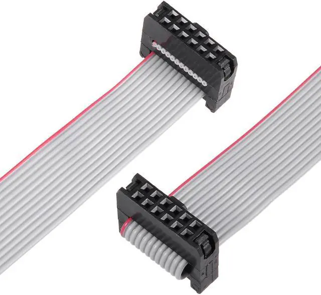 Alt view image 5 of 5 - IDC 12 Pins Connector Flat Ribbon Cable Female Connector Length 30cm 2mm Pitch,5pcs