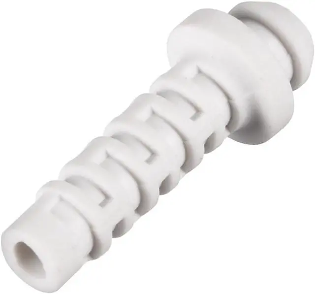 Alt view image 3 of 4 - 10pcs 3mm Inner Dia PVC Strain Relief Cord Boot Protector Power Tool Hose White