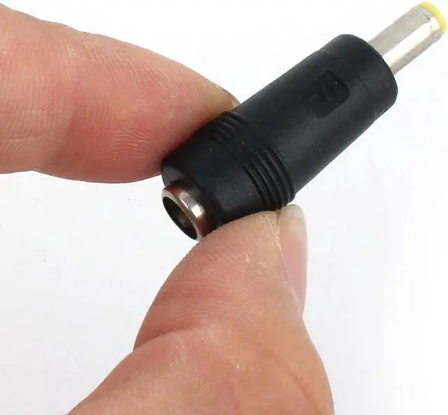 Alt view image 2 of 2 - Plastic 4.75mm x 1.7mm Male Connector to 5.5mm x 2.1mm Female Jack DC Power Adapter 4pcs