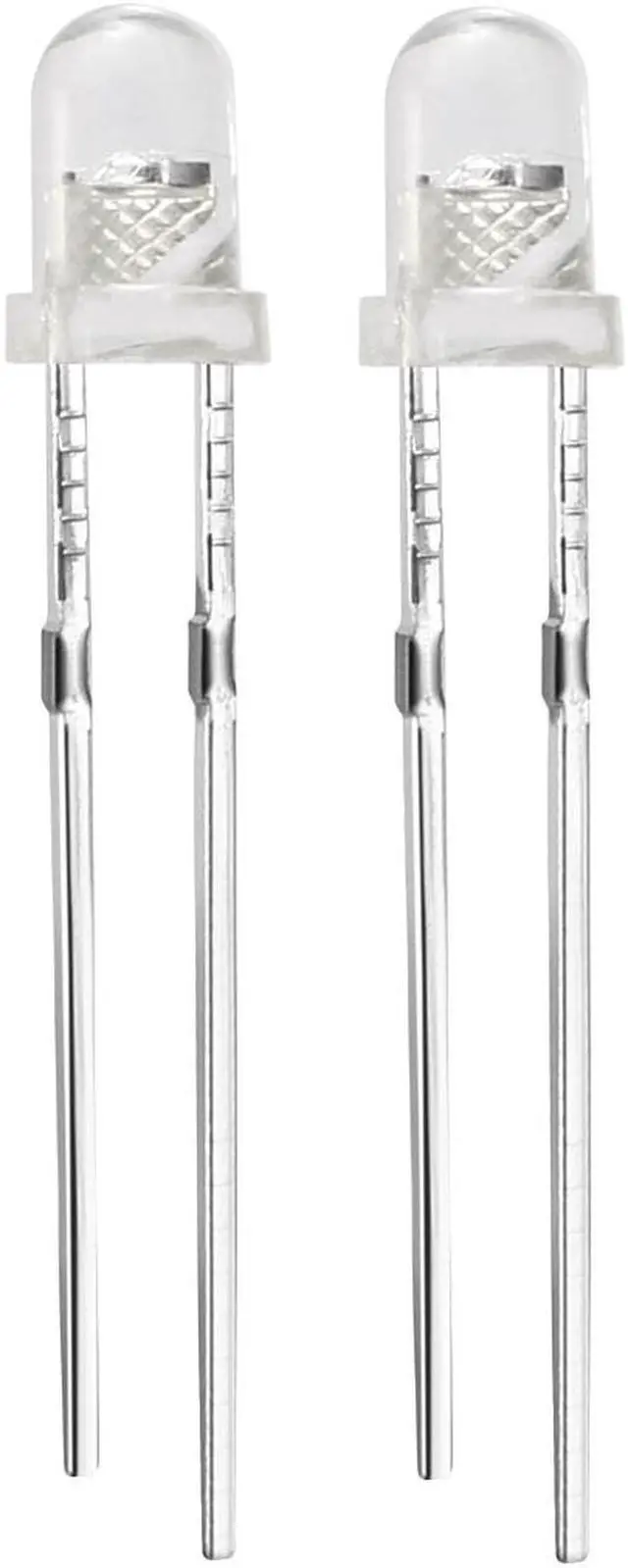 Main image of 100pcs 3mm Colorful Slow Flashing LED Diode Electronics Emitting Light 3-3.4V