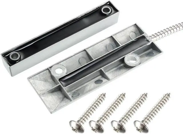 Alt view image 3 of 4 - Unique Bargains OC-55 NC Nomally Closed Alarm Security Rolling Gate Garage Door Contact Magnetic Reed Switch