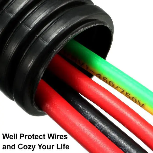 Alt view image 3 of 5 - Unique Bargains 5M 21.2mm Outside Dia Corrugated Bellow Conduit Tube for Electric Wiring Black