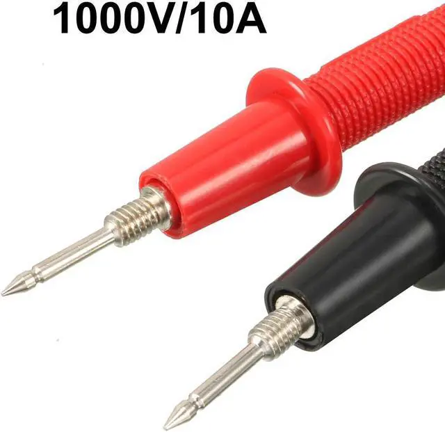 Alt view image 3 of 5 - 4pcs 32.28'' Test Lead Probe for Digital Multimeter 1000V 10A 4mm Banana Plug 82cm Length