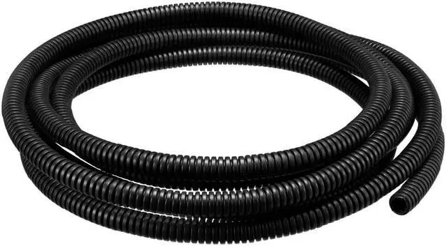 Alt view image 2 of 5 - Unique Bargains 3 Meter 10mm Outside Dia Corrugated Bellow Conduit Tube for Electric Wiring