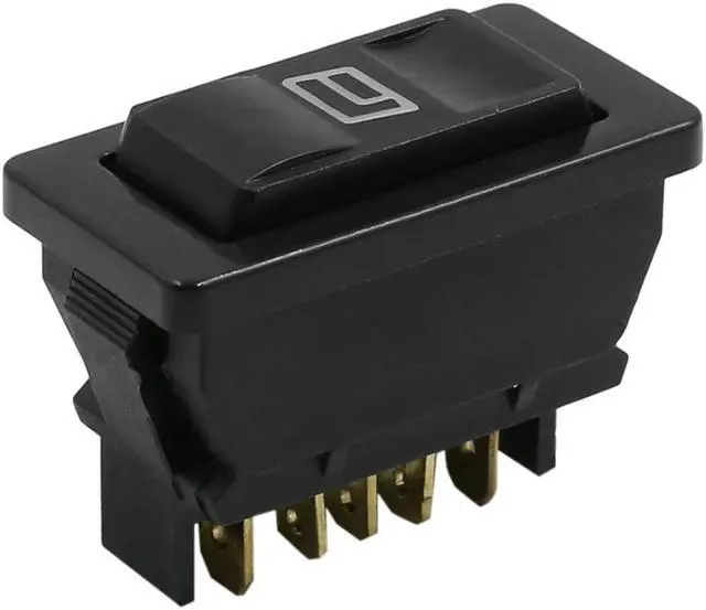 Main image of DC 12V 5 Pins Momentary Electric Power Window Switch w White Light for Car