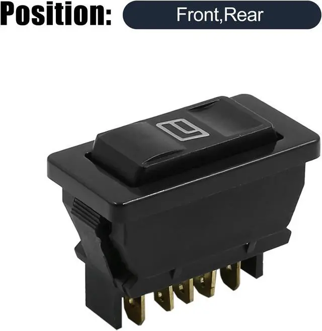 Alt view image 2 of 4 - 4pcs DC 12V Universal Momentary Electric Power Window Switch w Light for Car