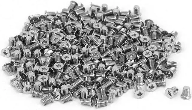 Main image of Computer PC Case 2.5" HDD Flat Phillips Head Hard Drive Screw M3x4.8mm 300pcs