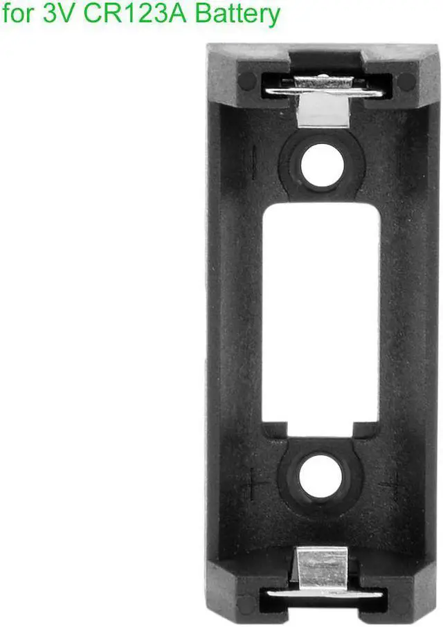 Alt view image 2 of 4 - 6Pcs CR123A CR123 Lithium Battery Holder Box Clip Case w PCB Solder Mounting Lead