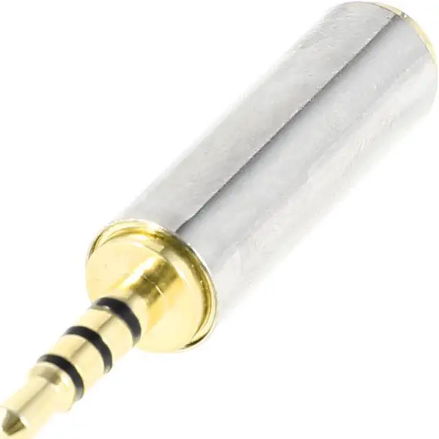 Main image of 3.5mm Female to 2.5mm 4 Pole Male Microphone Jack Plug Adapter Connector