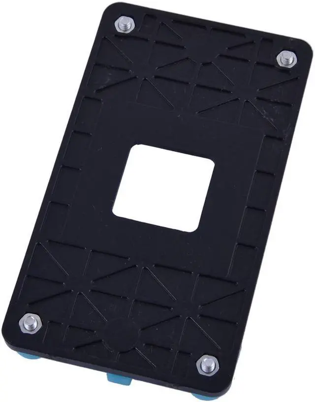 Alt view image 3 of 3 - 3pcs Plastic AM2 AM2+ AM3 AM3+ FM1 CPU Fan Bracket Holder Base Blue Yellow