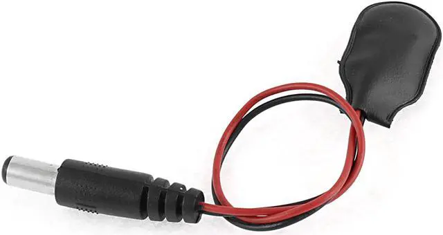 Alt view image 2 of 2 - Unique Bargains 5.5mmx2.1mm DC Male Plug 9V Battery Buckle Clip Connector Holder Cable 19cm Long