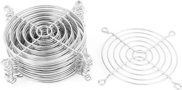 Main image of Unique Bargains 15 Pcs Metal Wire Finger Guard Protect Grill for 90mm Computer PC Cooling Fan