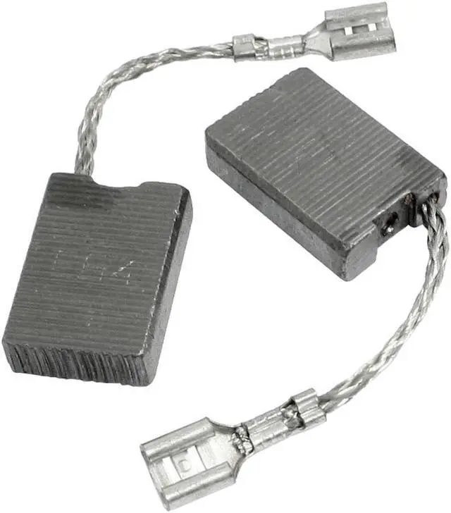 Main image of Unique Bargains 2 Pcs 23mm x 16mm x 6mm Electric Motor Carbon Brushes for Bosch 180 501FE