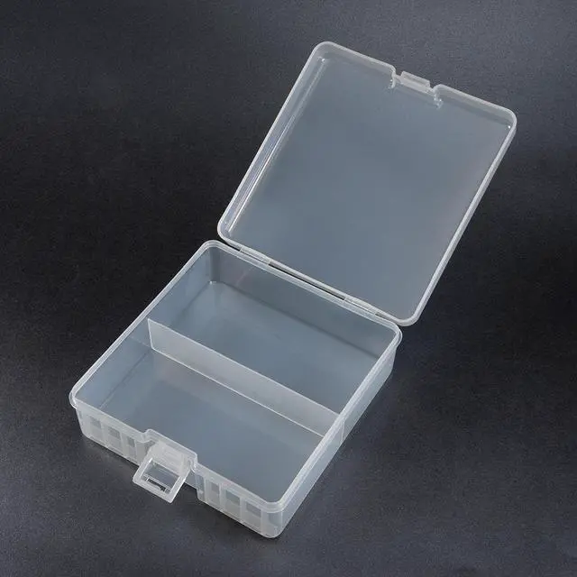 Alt view image 2 of 4 - Unique Bargains Portable Battery Storage Box Protective Container Transparent for AA Batteries