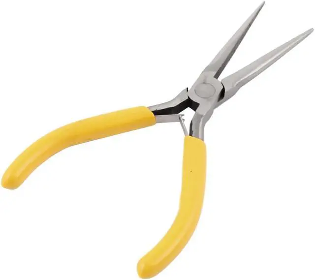 Alt view image 2 of 2 - Unique Bargains 5" Length Micro Coated Handle Needle Nose Pliers Electrical Repair Tool