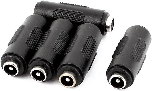 Main image of 5Pcs DC Power Female to Female Jack Adapter 2.1x5.5mm Connector For CCTV Camera