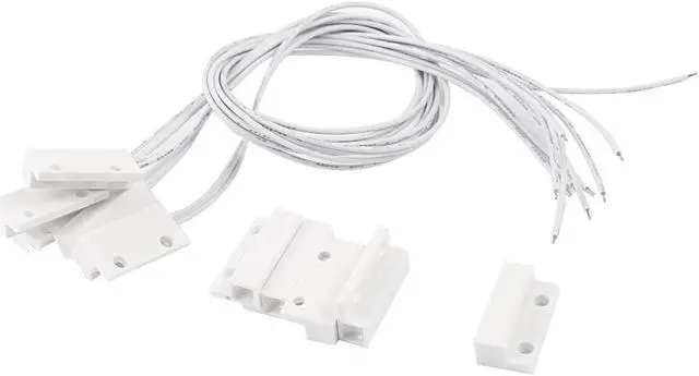 Main image of Unique Bargains 5 Pcs Door Window Magnetic Switch Home Alarm Security System NO Normally Open