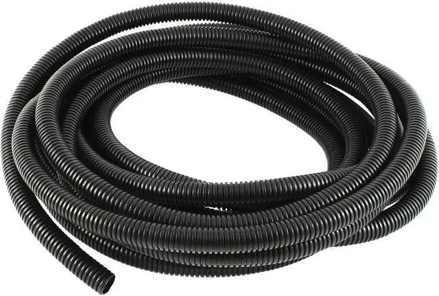Main image of Electric Cable Wire Protecting Corrugated Tube Hose Protector Black 7M